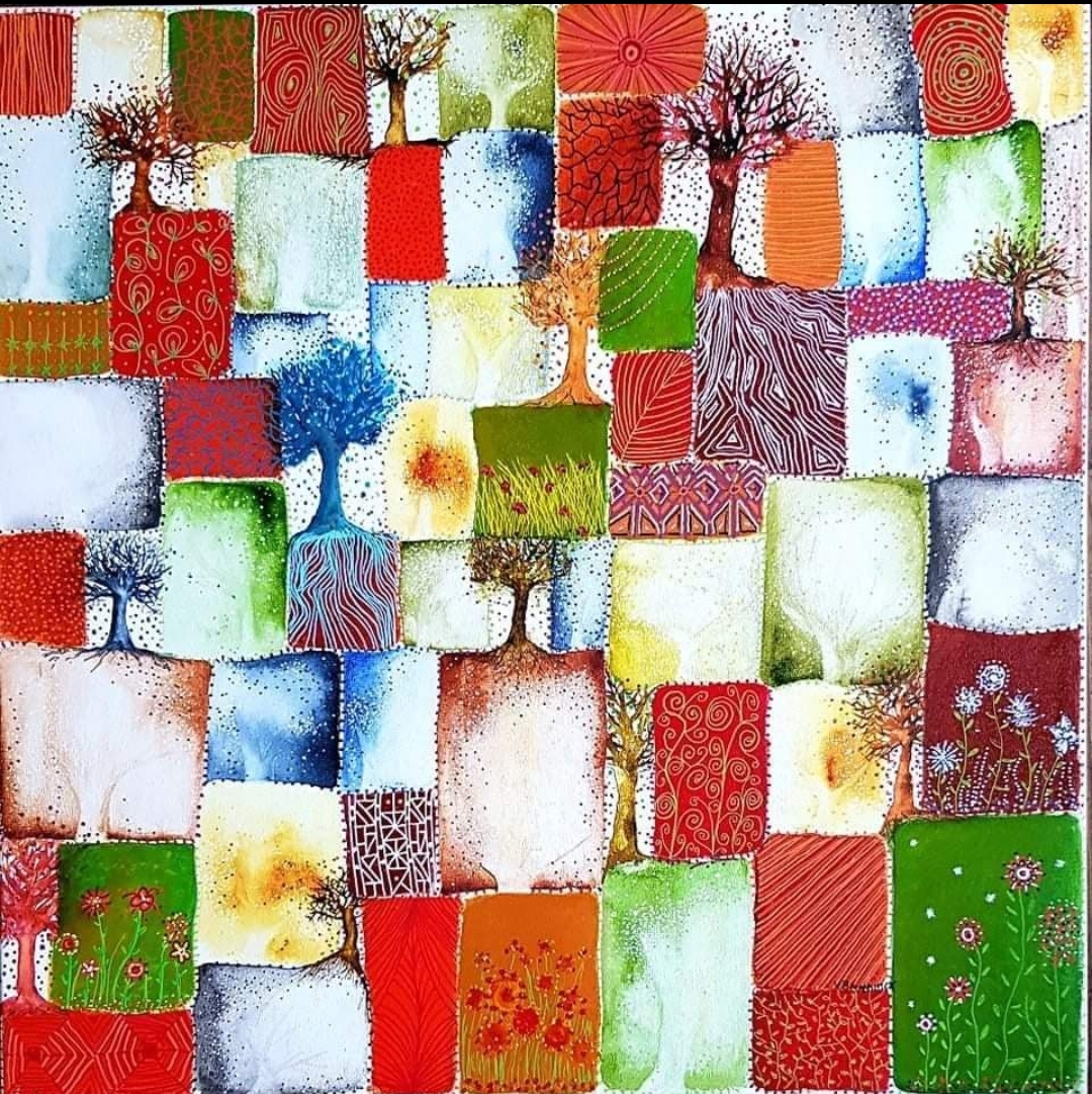 différentes images superposées façon mosaïque dans le but d'illustrer la pratique